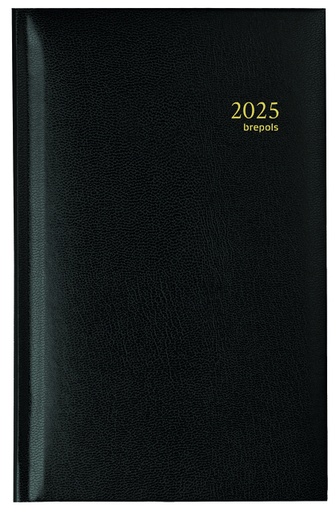 [900044] Agenda 2027 Brepols Interplan Lima 7dagen/2pagina's zwart
