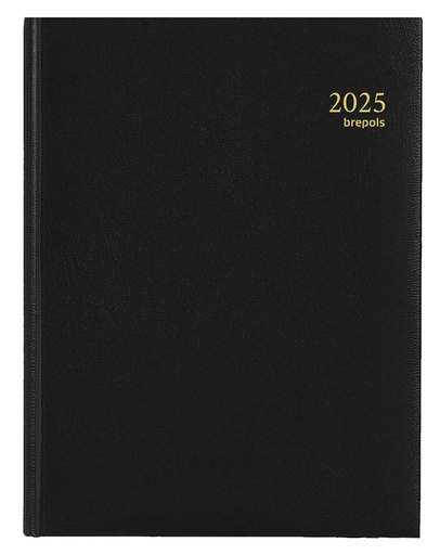 [900034] Agenda 2026 Brepols Timing Lima 7dagen/2pagina's zwart
