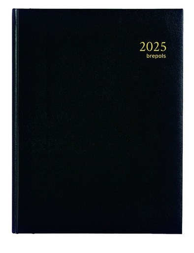 [900039] Agenda 2026 Brepols Ambassador Lima 1dag/1pagina zwart