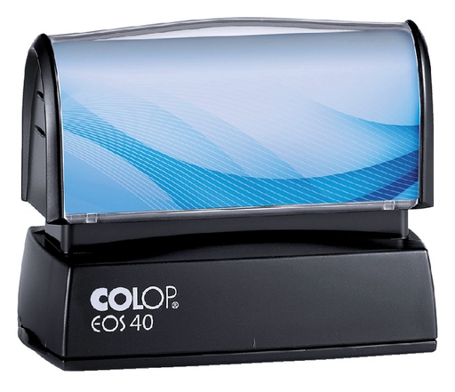 [351168] Tekststempel Colop EOS 40 flashtechnologie met stempelplaat
