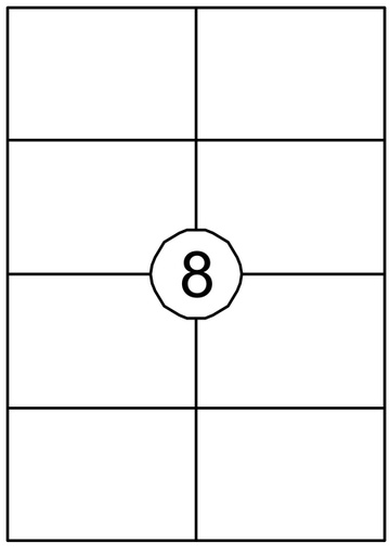 [129940] Etiket Quantore 105x74mm 800stuks