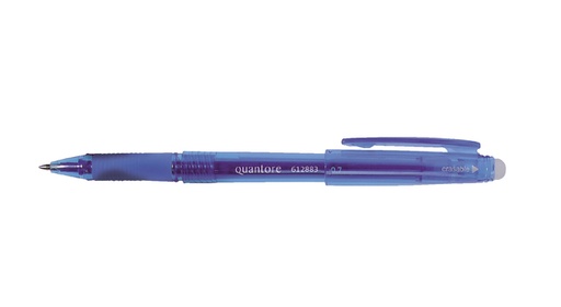 [612883] Gelschrijver Quantore erasable 0.7mm blauw