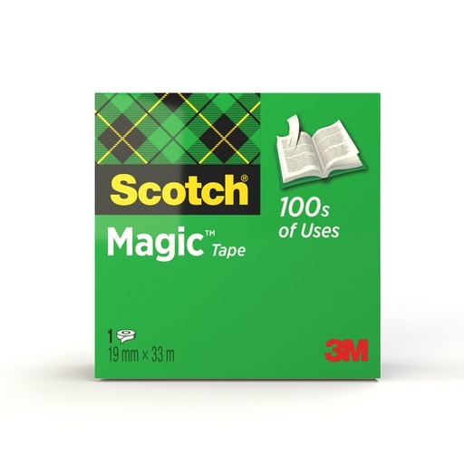 [801340] Plakband Scotch Magic 810 19mmx33m onzichtbaar mat
