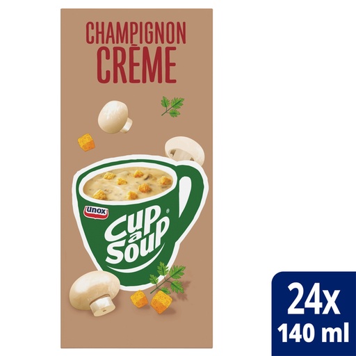 [1403248] Cup-a-Soup Unox champignon crème 24x140ml