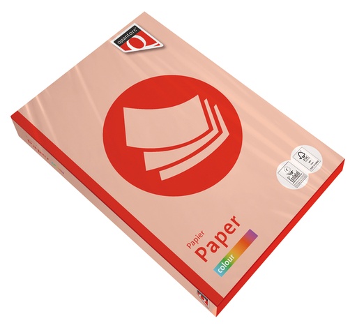 [129273] Kopieerpapier Quantore Colour A4 80gr zalm 500 vel