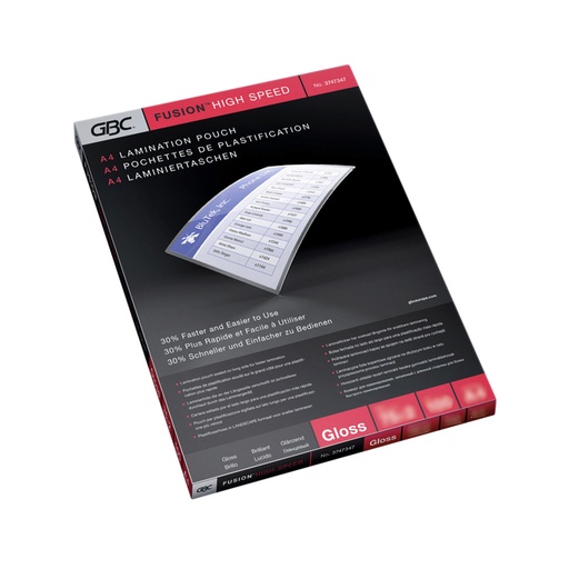 [535381] Lamineerhoes GBC A4 highspeed 2x75micron 100 stuks