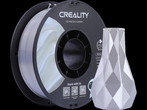 [1433137] 3D Filament Creality PLA 1.75mm Silk zilver 1kg
