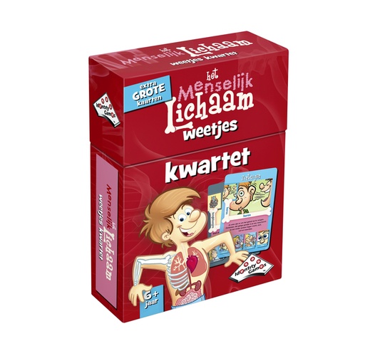 [1386733] Kwartet menselijk lichaam weetjes