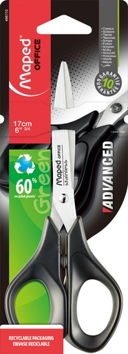 [1398868] Schaar Maped Office Advanced 17cm zwart