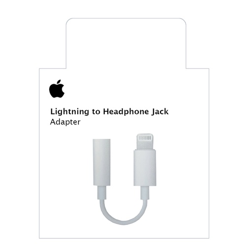 [1404663] Adapter Lightning naar 3.5 mm jack
