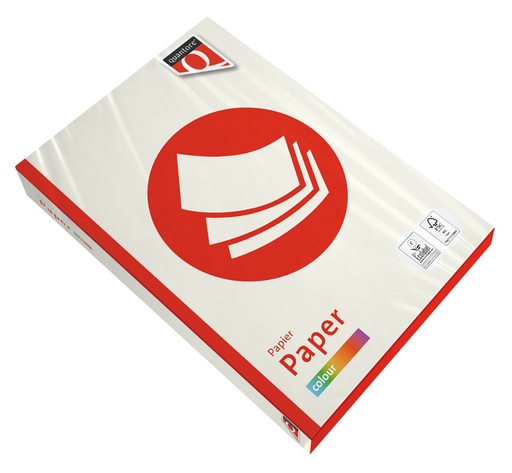[129340] Kopieerpapier Quantore Colour A4 80gr roomwit 500 vel