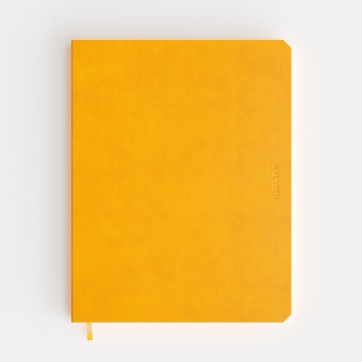 [1434992] Notitieboek de KEMPEN Independent 171x220mm blanco 192 pag 90gr geel