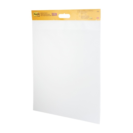 [392519] Meeting chart Post-it 566 Super Sticky 50.8x58.4cm wit incl Command bevestigingsstrip 2 stuks