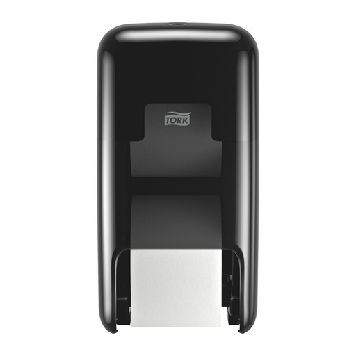 [1435067] Toiletpapierdispenser Tork T7 Elevation OptiServe Coreless medium verticaal duo zwart 558042