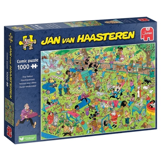 [1433575] Puzzel Jan van Haasteren Hondenparcours 1000st