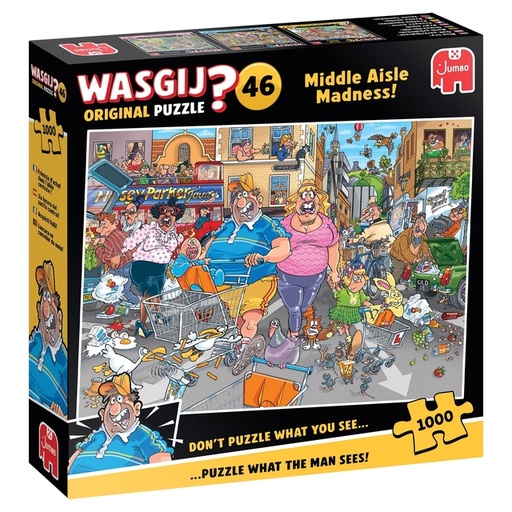 [1432955] Wasgij Original 46 - Middle Aisle Madness 1000 st