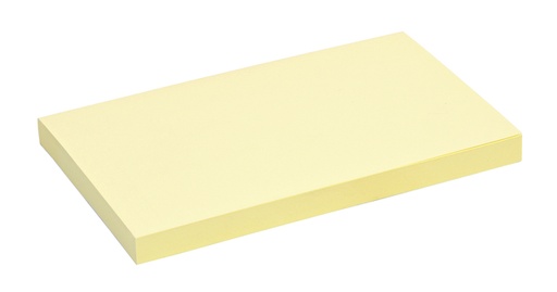 [392608] Memoblok Quantore 76x127mm geel 100 vel