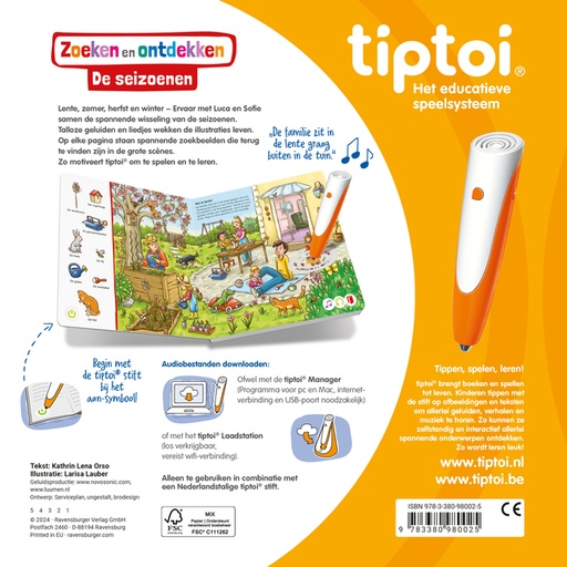 [1433408] tiptoi® Zoeken en ontdekken De seizoenen