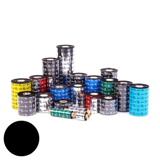 [1431053] Lint Zebra 03200BK08045 wax/hars 80mmx450m