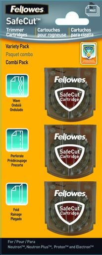 [470080] Snijmes Fellowes Safecut 3 in 1