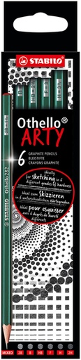 [1435371] Potlood STABILO Othello 6 hardheden