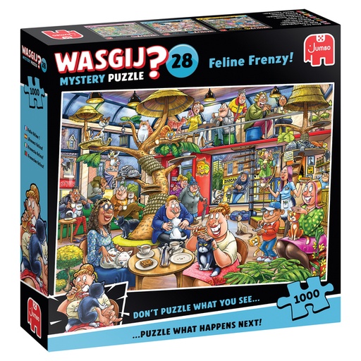 [1432957] Wasgij Mystery 28 - Feline Frenzy! 1000 st