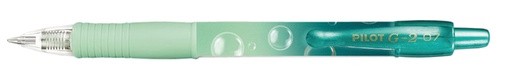 [1434611] Gelschrijver PILOT G-2 Bubble groen medium blauwschrijvend