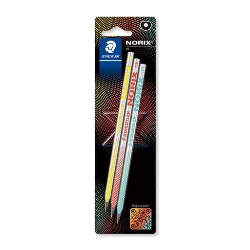 [1435689] Potlood Staedtler Norix HB blister à 3 stuks