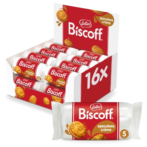 [1435774] Koekjes Lotus Biscoff sandwich speculooscreme 5 stuks