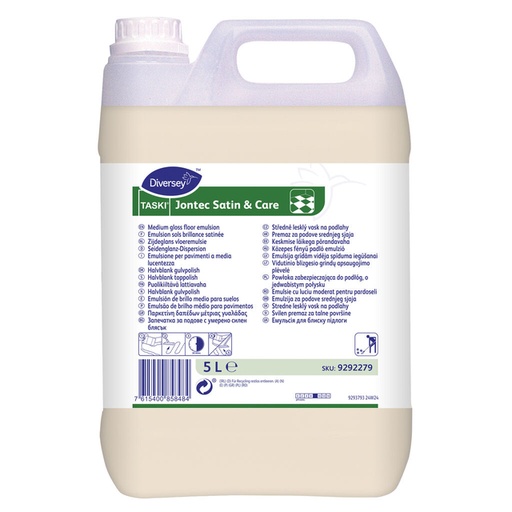 [1436123] Vloeremulsie Taski Jontec Satin Care zijdeglans 5L