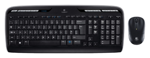[009240] Toetsenbord Logitech MK330 Qwerty + muis zwart