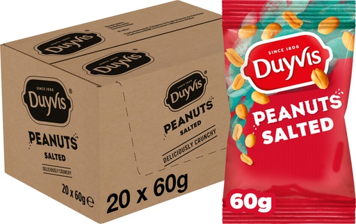 [1436104] Duyvis Pinda's Gezouten zakje 60 gram