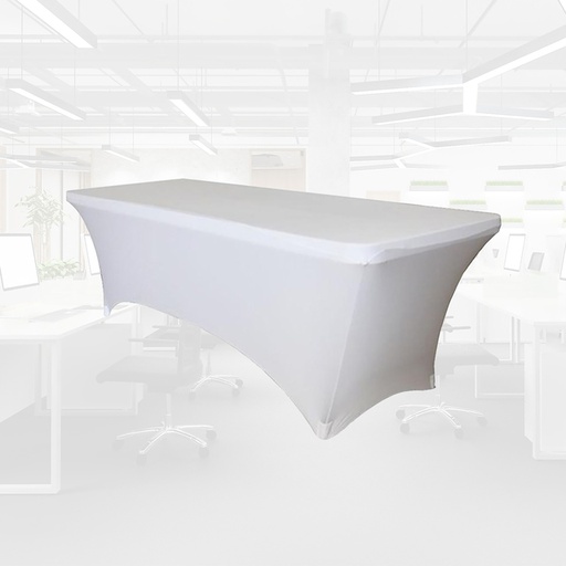 [1435983] Tafelrok BRASQ 183x76x74cm wit