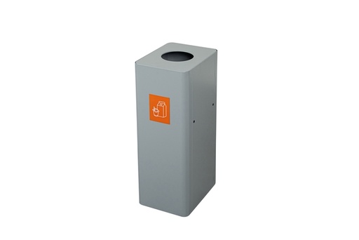 [1436146] Afvalbak Ergofy 60 liter inclusief binnenbak grijs