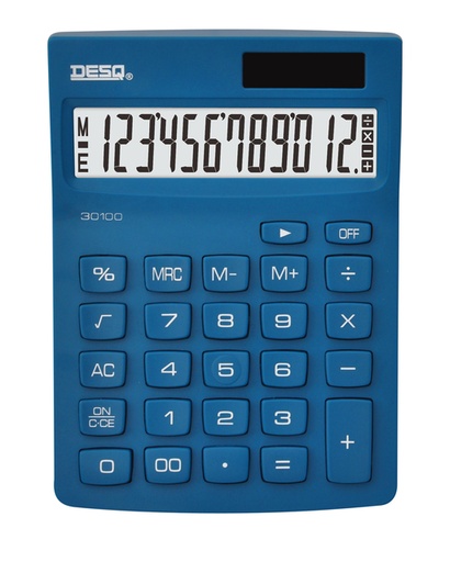[1436385] Rekenmachine Desq Compact navy