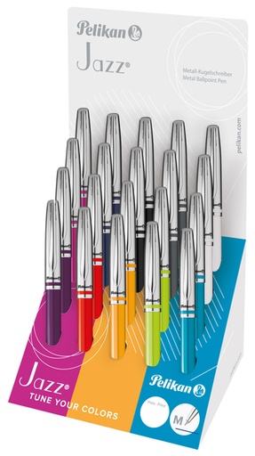 [1436421] Balpen Pelikan Jazz Classic K35CD-20 medium assorti