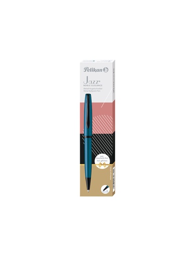 [1436438] Balpen Pelikan Jazz Noble Elegance K36 medium aquamarine