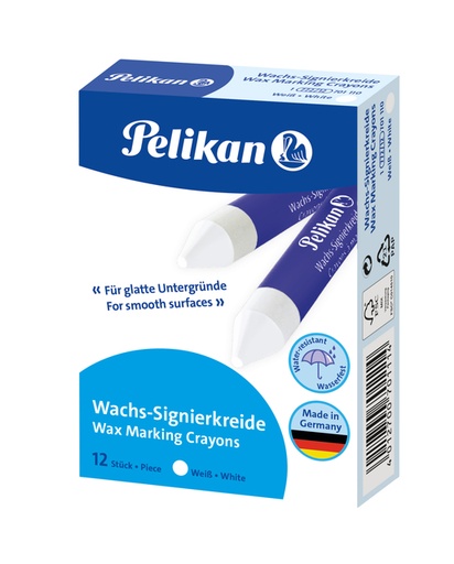 [1436444] Markeerkrijt Pelikan 772/12 wit