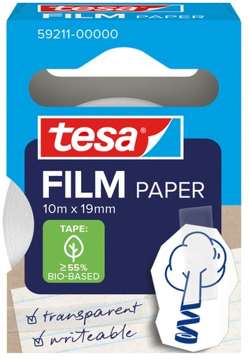 [1436608] Plakband tesafilm papier 19mmx10m