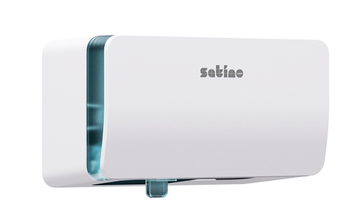 [1436503] Toiletpapierdispenser Satino MT1 Hyginity duo wit 333426