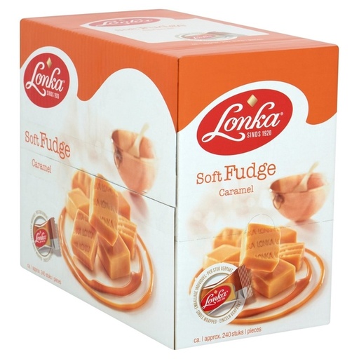 [1431014] Nougat Lonka fudge caramel doos 214 stuks