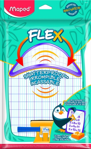 [1436291] Whiteboard Maped Flex onbreekbaar assorti
