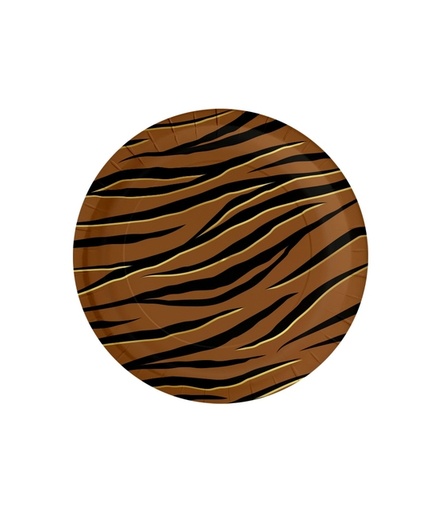 [1436772] Plates Tiger Safari