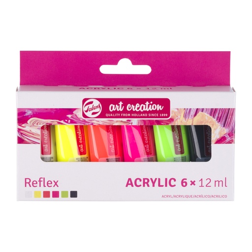 [1436202] Acrylverf Talens Art Creation set à 6 reflexkleuren