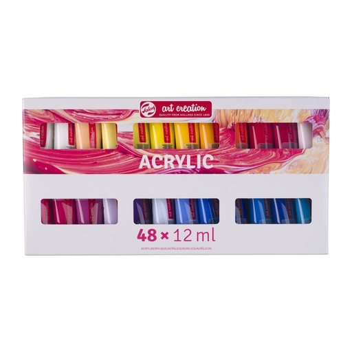 [1436204] Acrylverf Talens Art Creation set à 48 kleuren