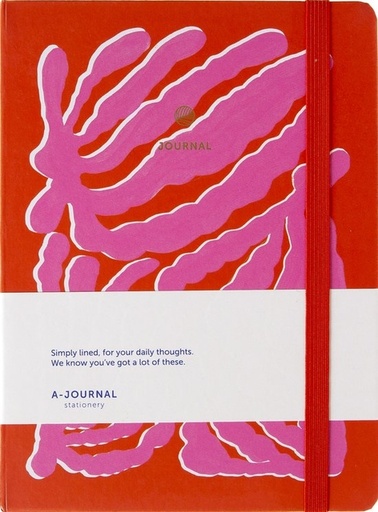 [1436406] Notitieboek A5 Groovy Pink  A-Journal