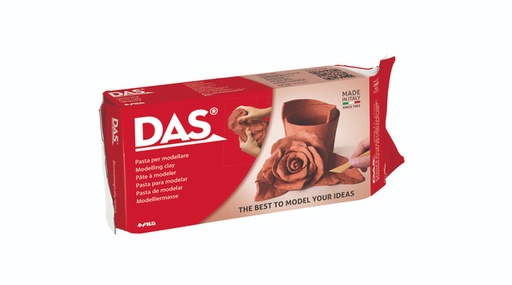 [1436591] Klei DAS air hardening terracotta 500 gram