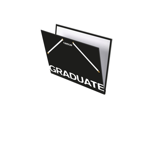 [1436593] Tekenmap Canson Graduate elastieksluiting 260x330mm zwart
