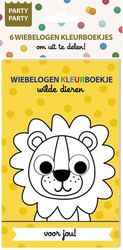[1436632] Party Party 6 Wiebelogen KB Wilde dieren Interstat