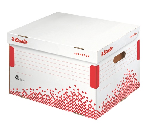 [1430971] Opberg- en transportdoos Esselte Speedbox 392x301x334mm wit